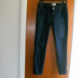 Paige Verdugo Ankle Stretch Denim Blue Jeans size 29